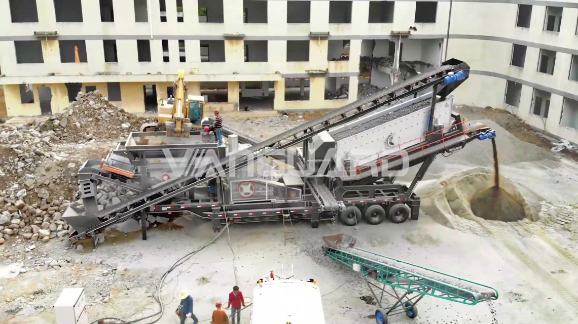 mobile jaw crushing plant, mobile impact crusher for granite, Vanguard Machinery