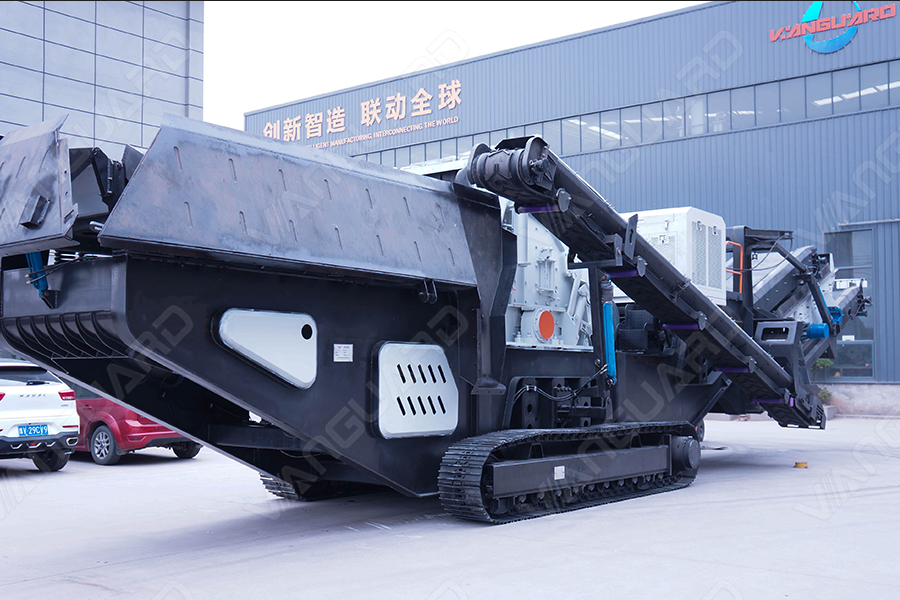 Vanguard Machinery Crawler Type Mobile Crushing Plant is in Tianjin 