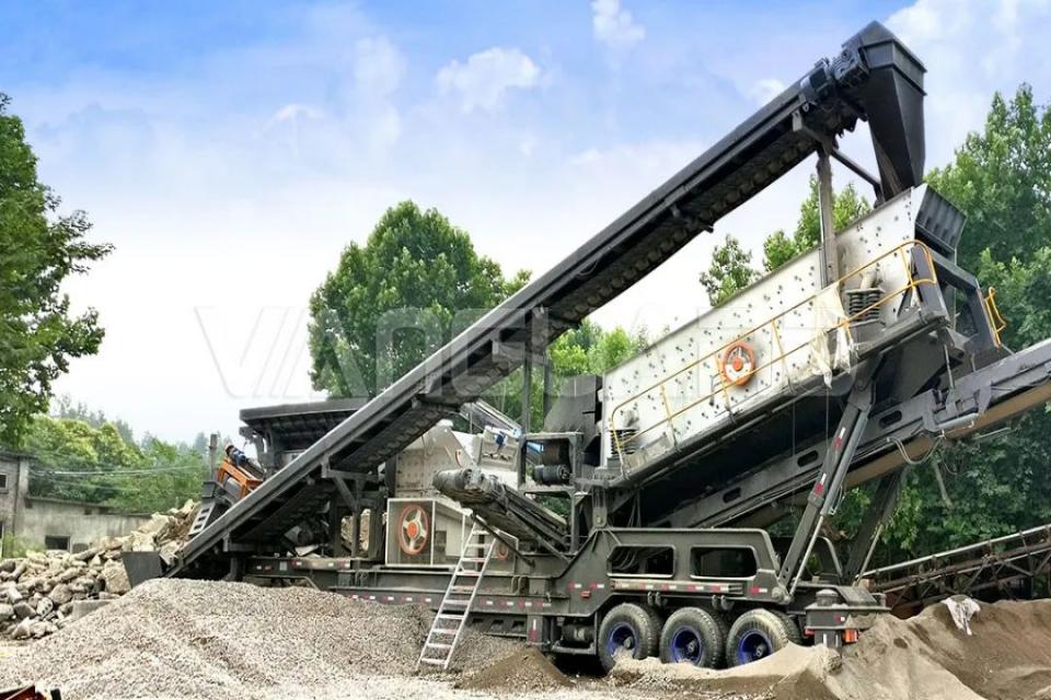 , crawler type mobile impact crusher plant, cone crusher for river stone, Vanguard Machinery