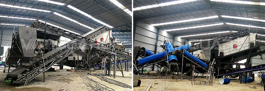 mobile crusher, limestone mobile crusher, Vanguard Machinery