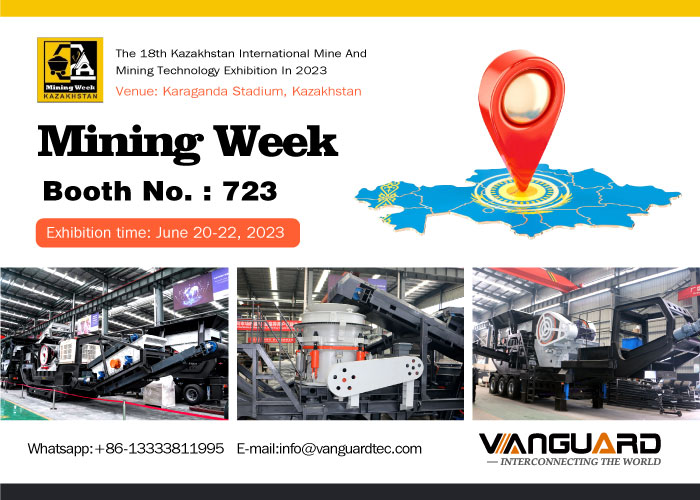 Kazakhstan Exhibition,Kuzbass Fair Exhibition Center,Mobile Crushing,Sand Maker,Jaw Crusher,Impact Crusher_Zhengzhou Vanguard Machinery Technology Co., Ltd.