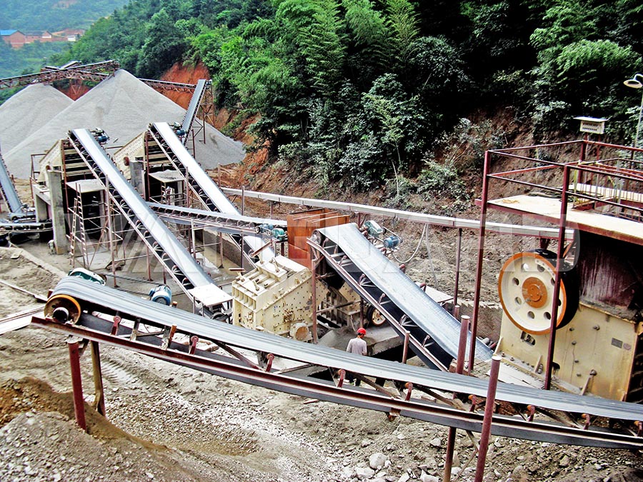 belt conveyor, limestone impact crusher, Vanguard Machinery
