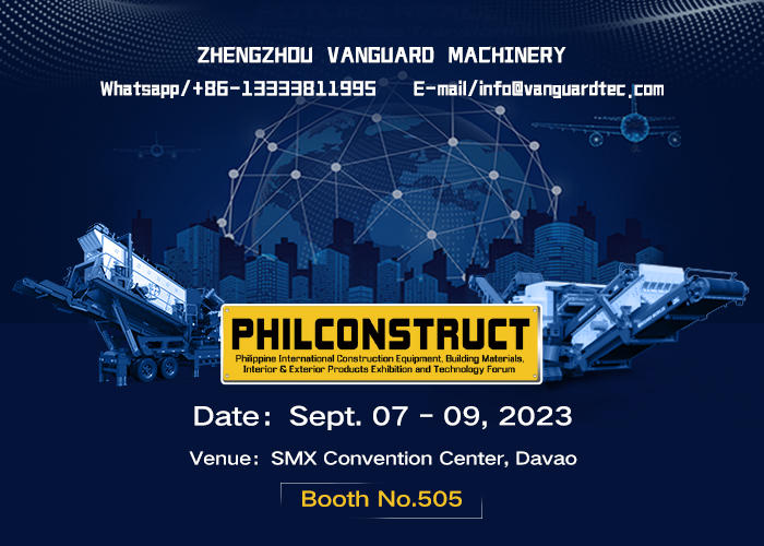 Philippine Exhibition,Kuzbass Fair Exhibition Center,Mobile Crushing,Sand Maker,Jaw Crusher,Impact Crusher_Zhengzhou Vanguard Machinery Technology Co., Ltd.