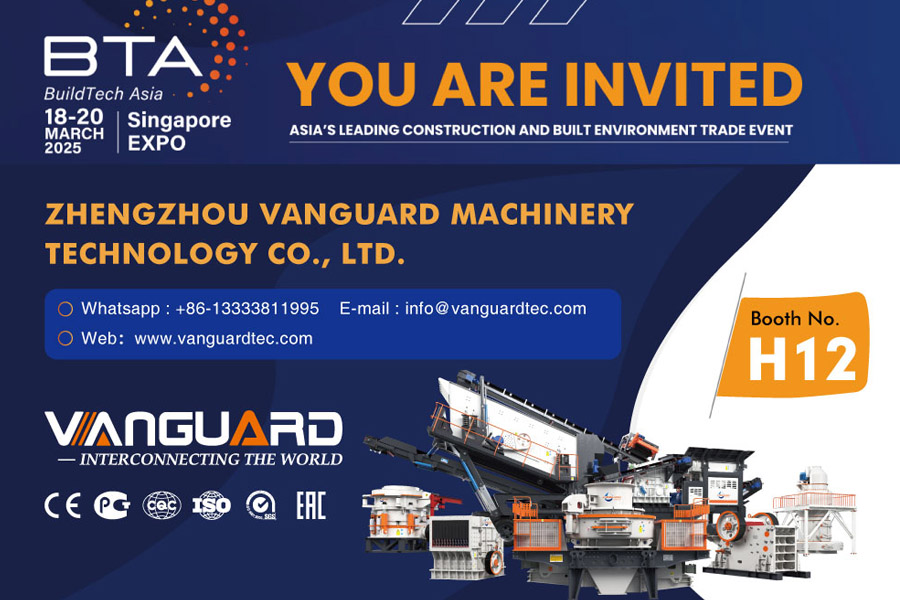 BuildTech Asia-Singapore Expo, BuildTech Asia, Vanguard Machinery
