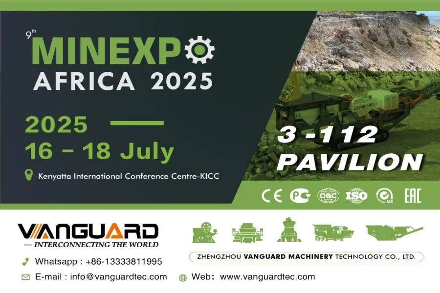  MINEXPO KENYA 2025, Kenya Mining Machinery Exhibition, Vanguard Machinery
