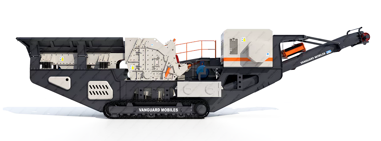 Crawler Type Mobile Heavy-duty Hammer Crushing Plant