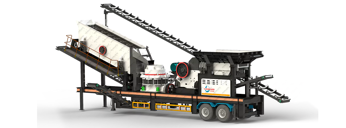 VPM-4 Series Combined Mobile Crushing Plant