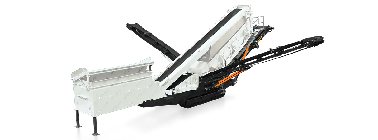 Crawler LA2100X3 Inclined Screening Machine 