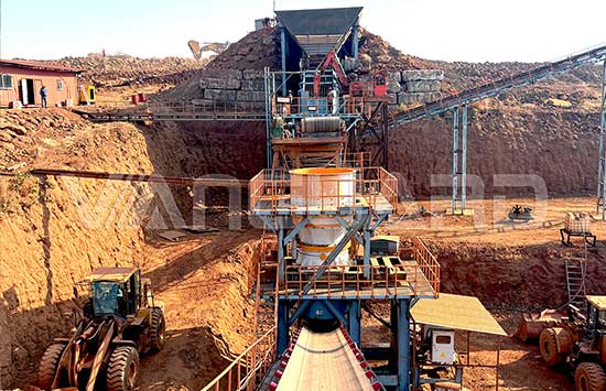 Guinea Stone production line