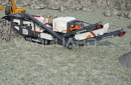 Crawler Type Mobile Impact Crushing Plant