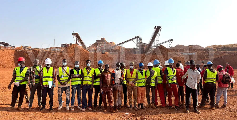 bauxite crushing production line, stone crusher, Vanguard Machinery