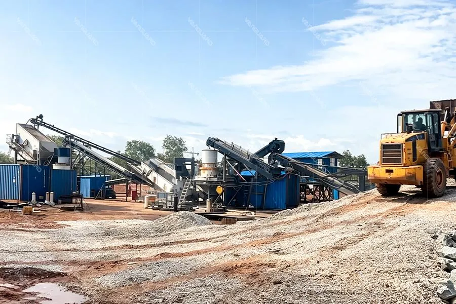 Semi-mobile Single-cylinder Hydraulic Cone Crushing Plant, MBP Series Mobile Crushing Plant, Vanguard Machinery