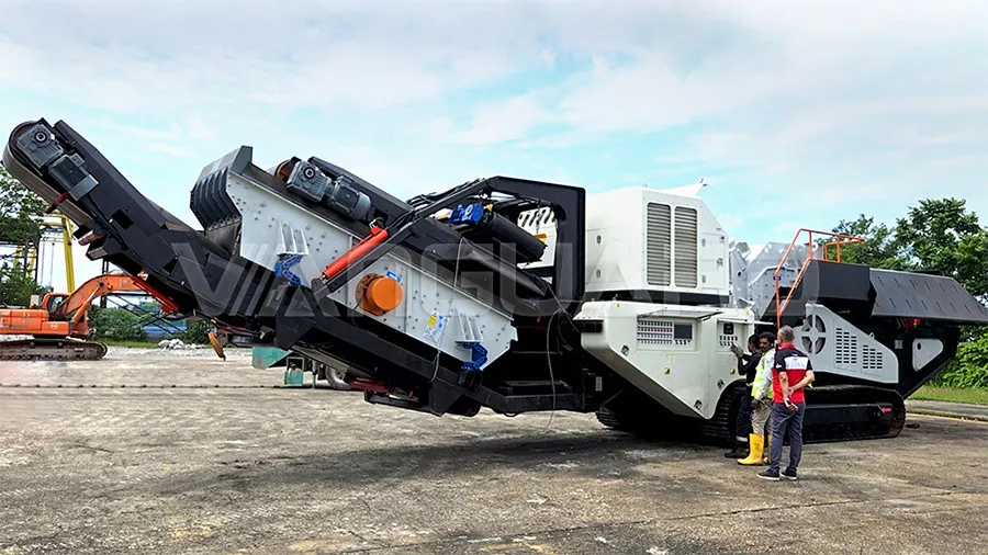 crawler-type Mobile Crushing Plant, Mobile Crushing Plant, Vanguard Machinery