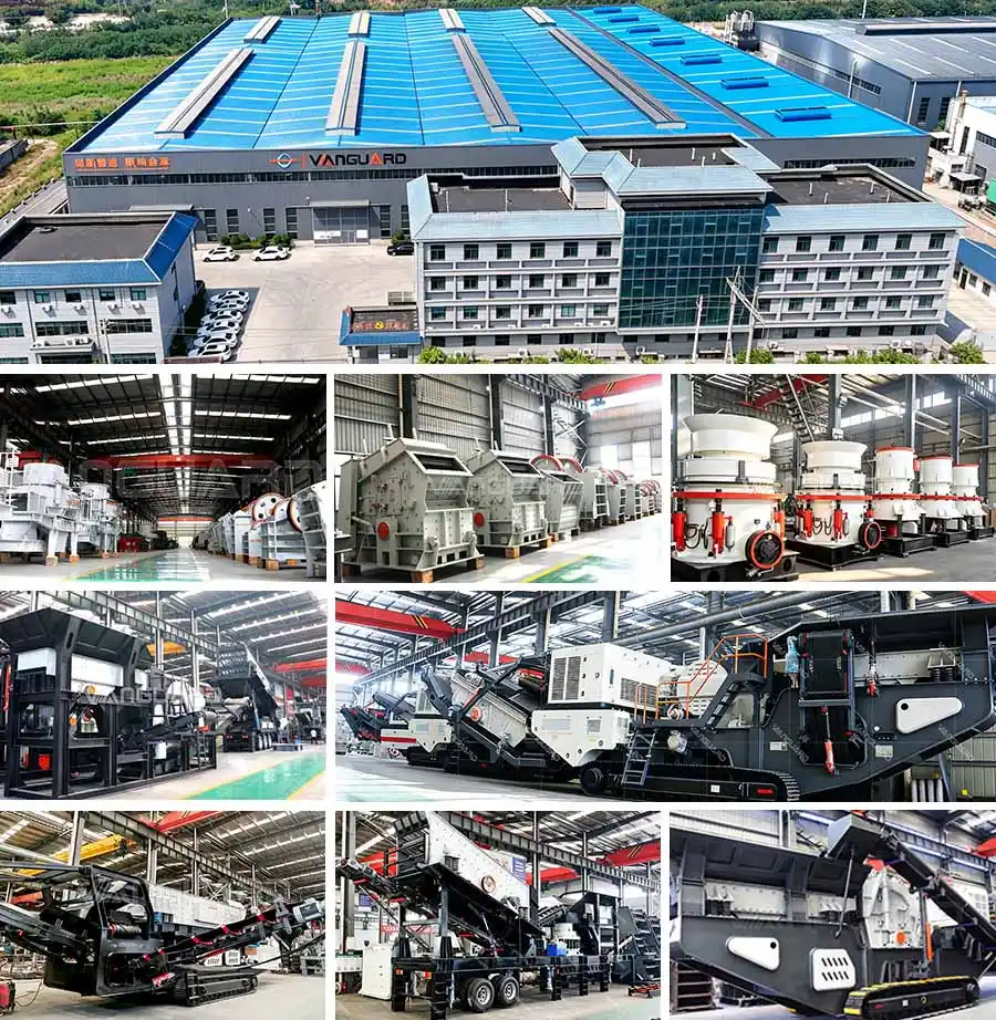 mining machinery market, crushing machinery market, Vanguard Machinery