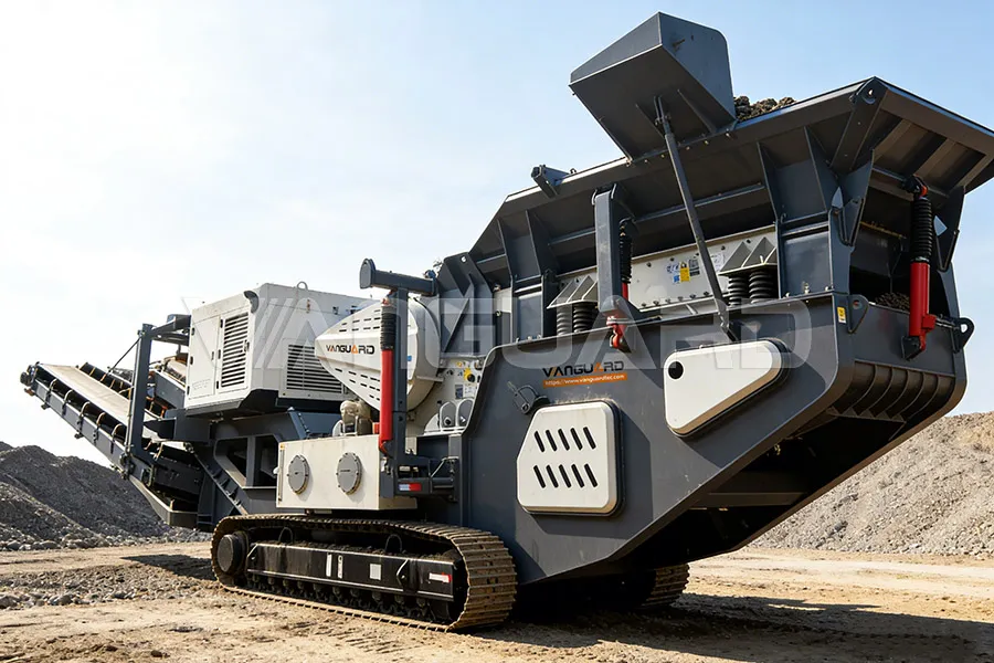 crawler-type Mobile Crushing Plant, Mobile Crushing Plant, Vanguard Machinery