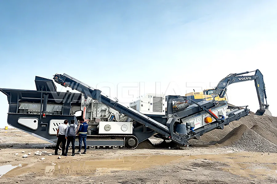 crawler-type Mobile Crushing Plant, Mobile Crushing Plant, Vanguard Machinery