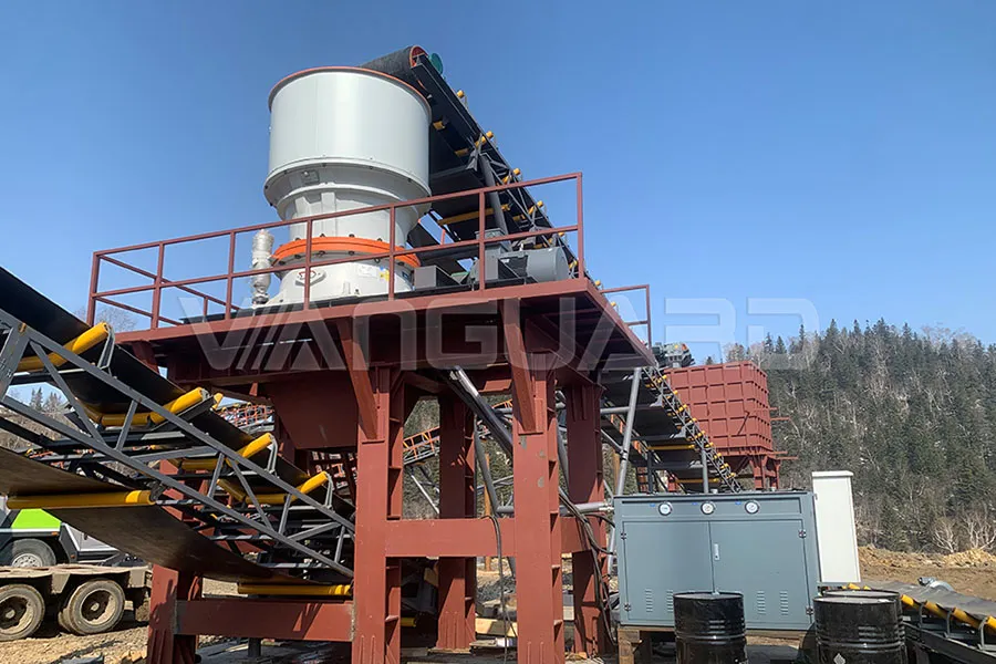 cone crusher, cone crusher working principle, Vanguard Machinery