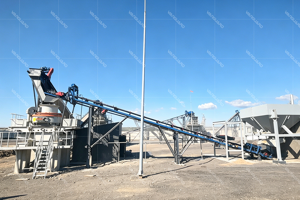 6-Grade Granite Aggregate Production Line for Russian Asphalt Plants ...