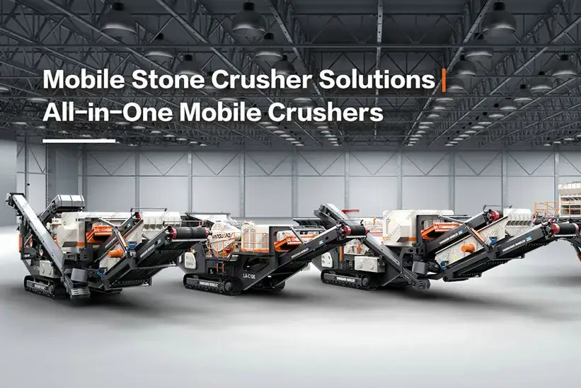 mobile, crushing, plant