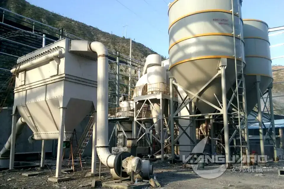 calcite, grinding, mill