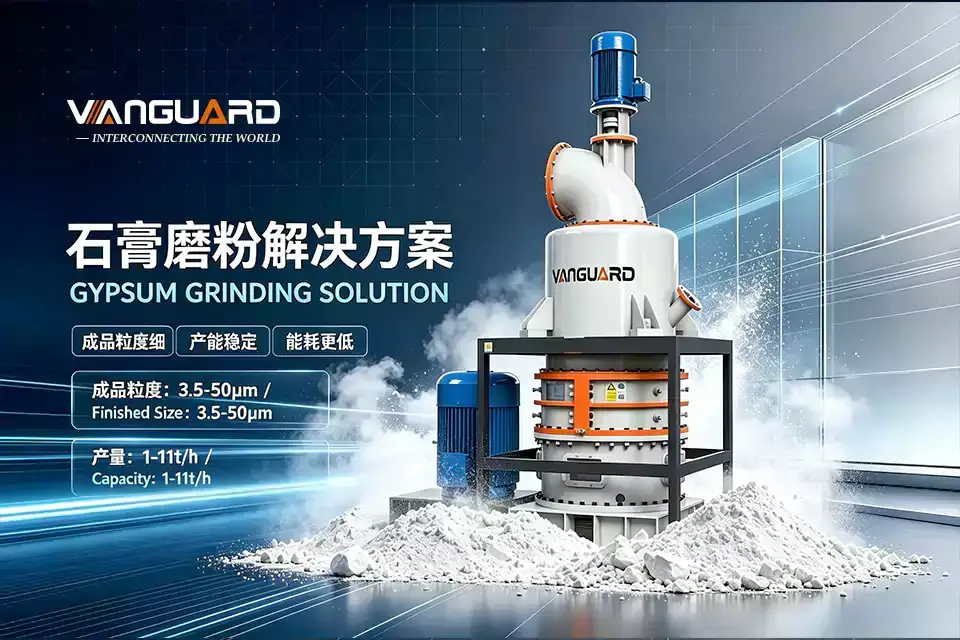 Gypsum Grinding Mill: Complete Solution for High-Quality Gypsum Powder Production