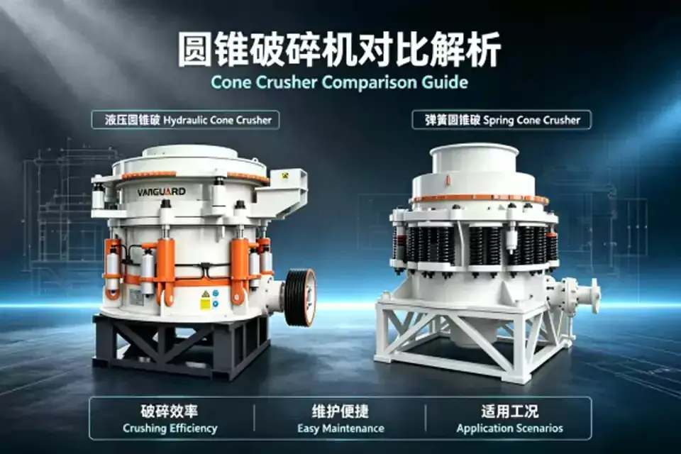 Hydraulic vs Spring Cone Crusher: What Sets Them Apart and How to Choose
