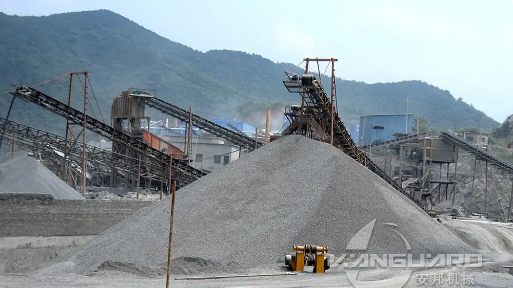 limestone, crushing, process