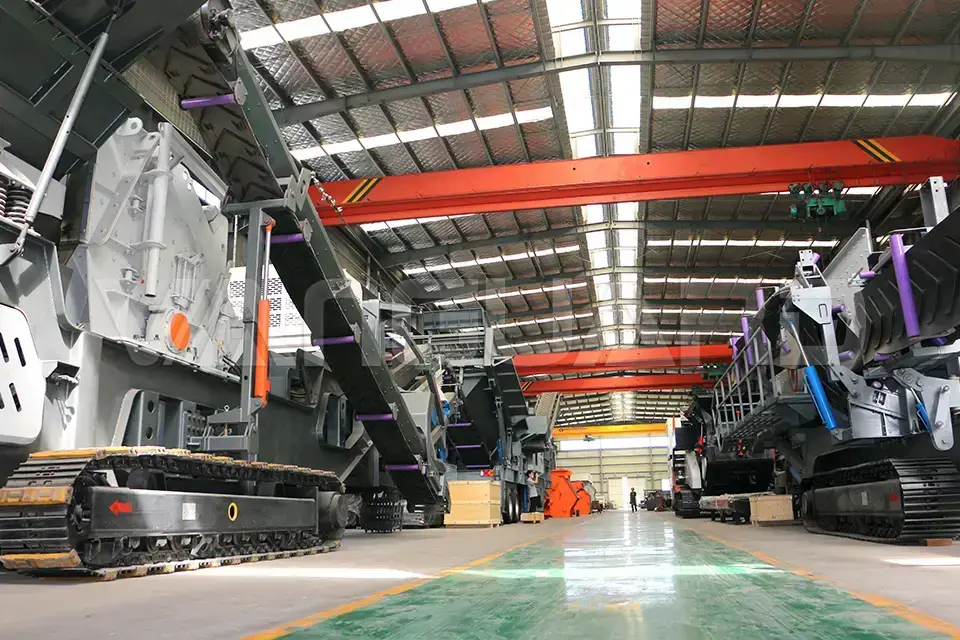 crawler, mobile, crusher
