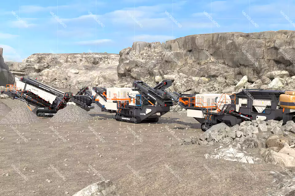 crawler, mobile, crusher