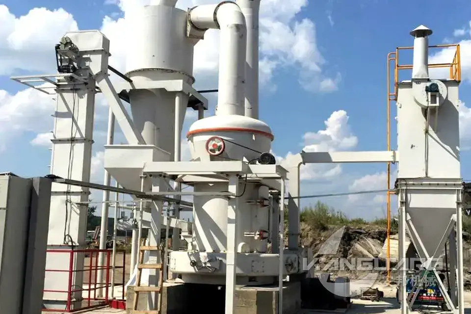calcium, carbonate, grinding