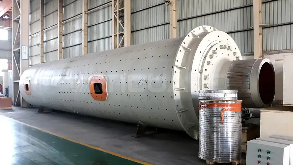Dry ball mill liner and grinding ball, key parts