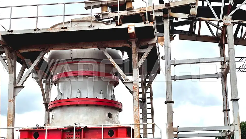 Copper secondary crushing application