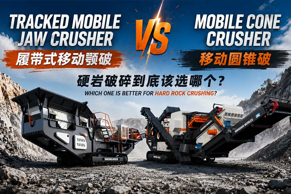 Crawler-Type Mobile Jaw Crusher vs Mobile Cone Crusher: Which One Is Better for Hard Rock Crushing?