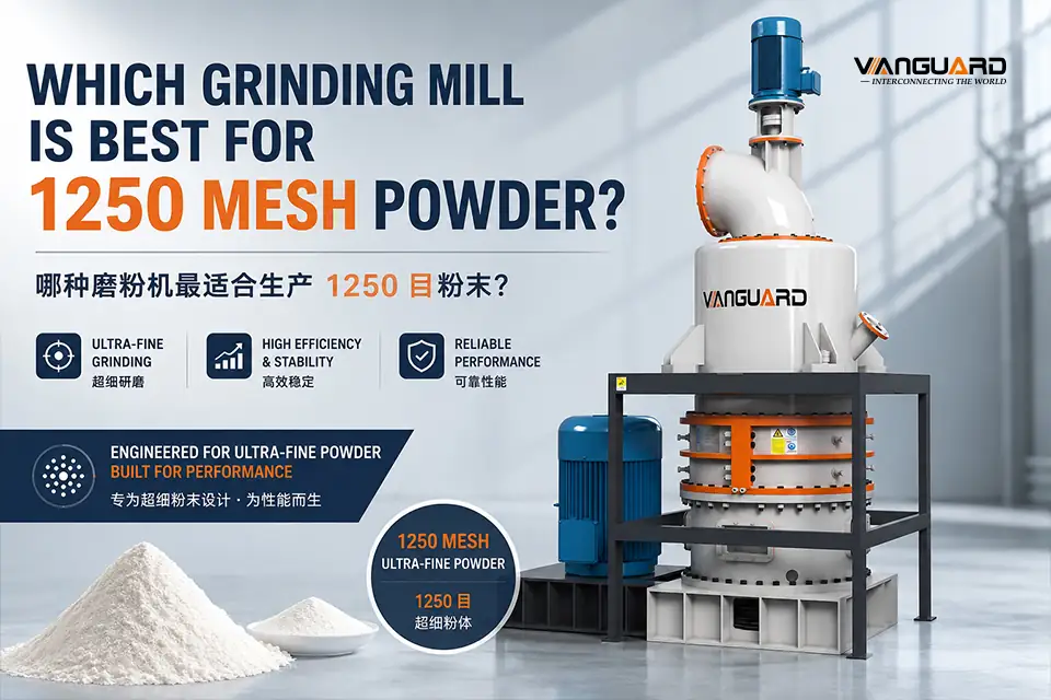 Which Grinding Mill Is Best for 1250 Mesh Powder?