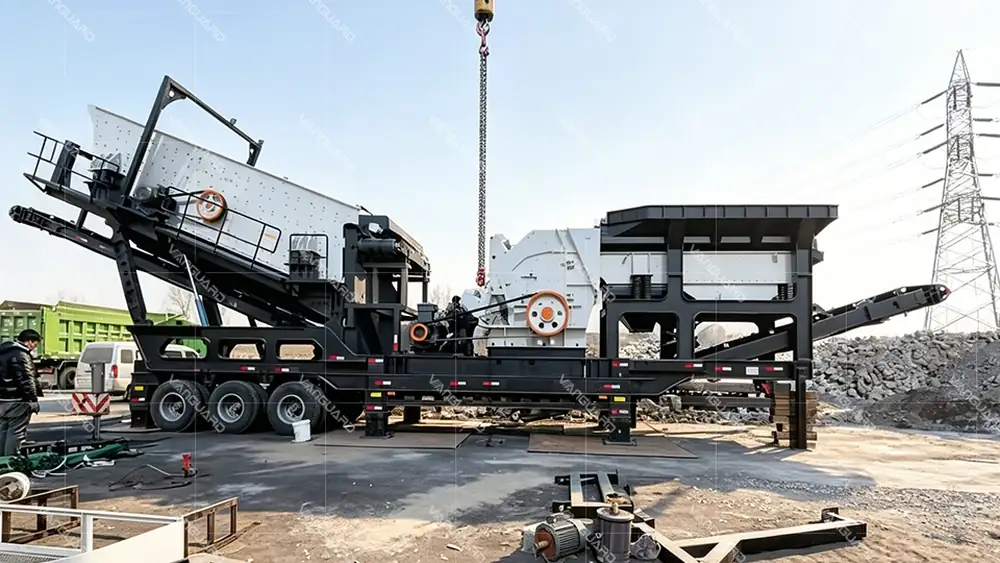 Recycled aggregate product and output