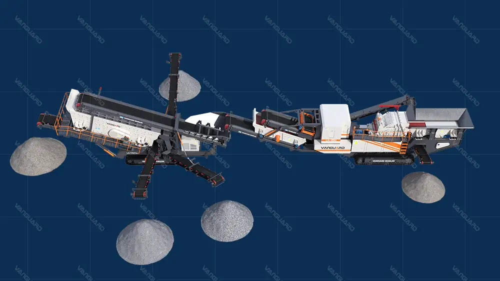 crawler, mobile, crushing