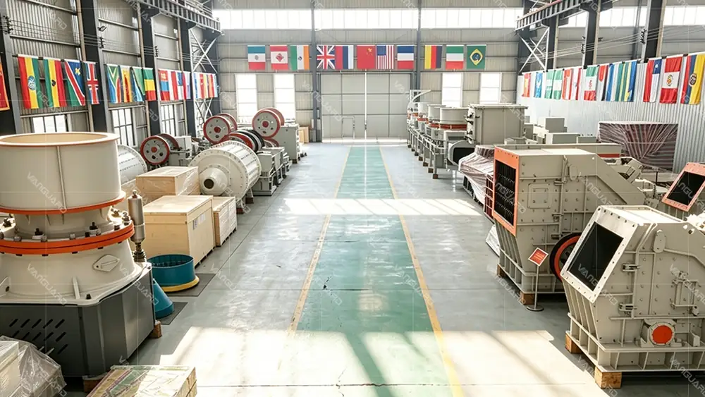 50 tph stationary stone crushing plant overall layout and equipment