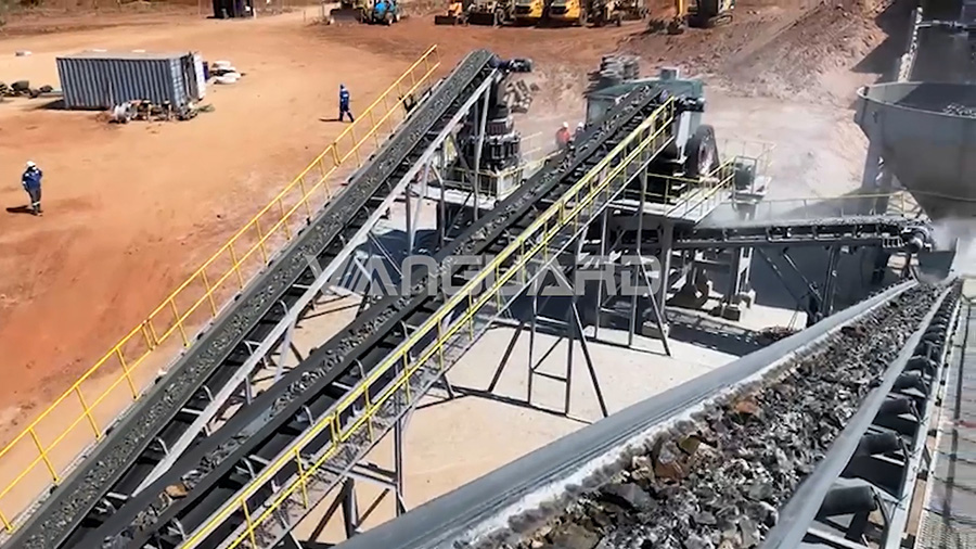 gold ore crushing production line 5 gold ore crushing production line 5