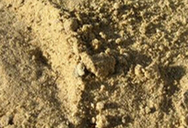 Weathered sand