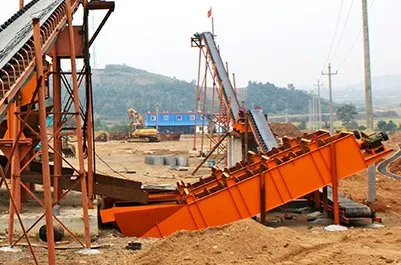 sand washer plant