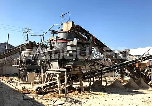 150T/H  Crushing Plant in Guizhou 