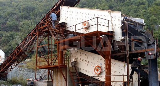vibrating screen