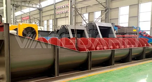sand washer plant