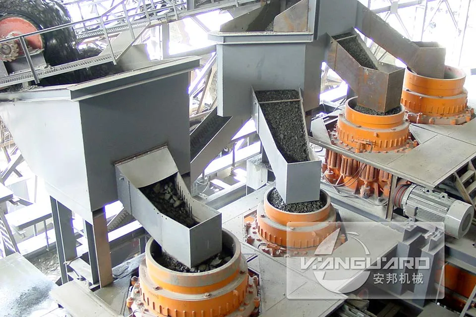 The Stone Crushing Equipment Used in Each Process