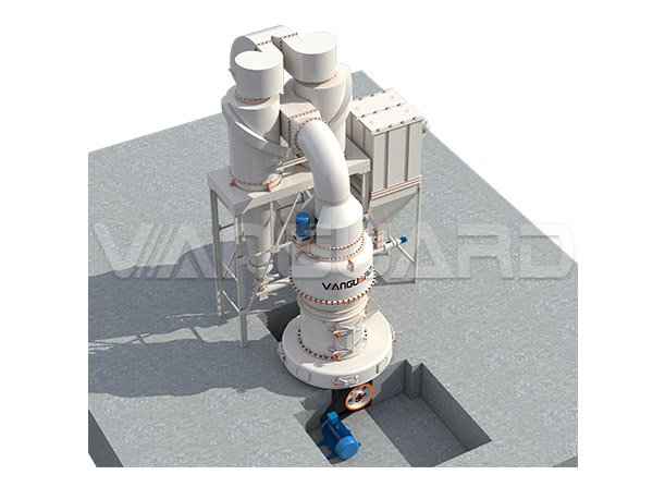 High pressure powder mill High pressure powder mill