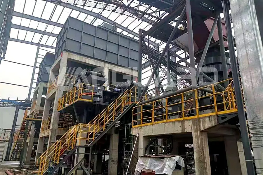 granite sand production line, new type sand making machine, Vanguard machinery