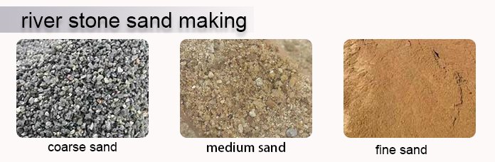 river stone sand making machine, 5X sand making machine, Vanguard Machinery