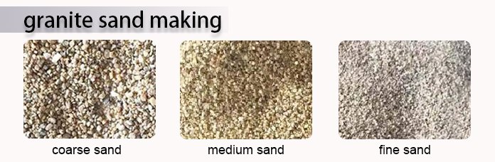granite sand making machine, VSI sand making machine, Vanguard Machinery