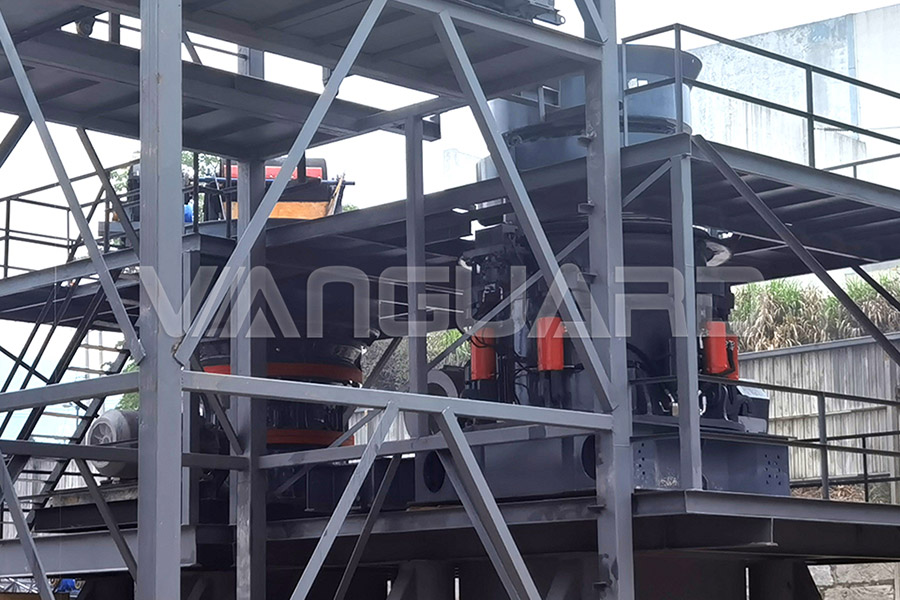 stationary cone crushing plant, cone crusher for river stone, Vanguard Machinery