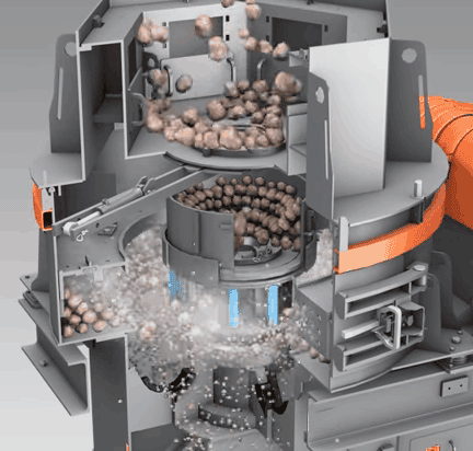 sand making machine, granite sand making machine, Vanguard Machinery